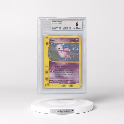 2002 Expedition #19 Mew - Holo (BGS 9 MINT)