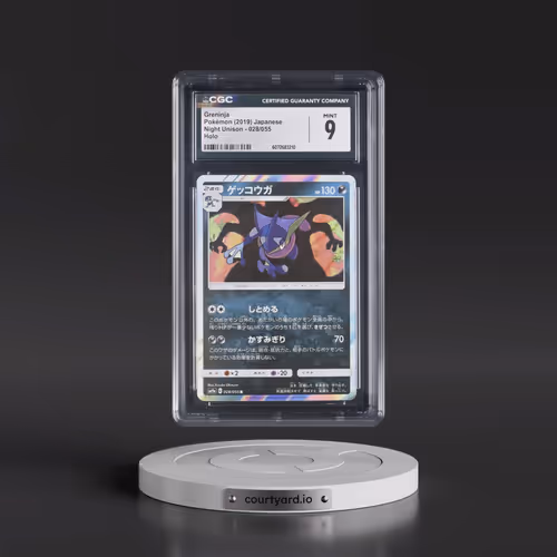 2019 Night Unison #028/055 Greninja - Holo (CGC 9 MINT)