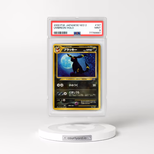 2000 Pokémon Neo 2 #197 Umbreon - Holo (PSA 9 MINT)