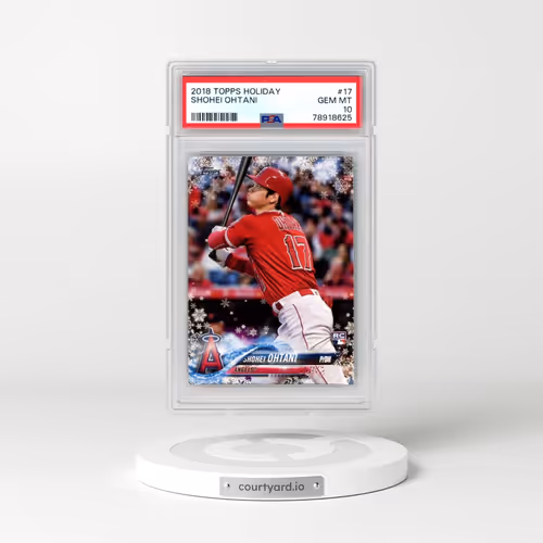 2018 Topps Holiday #17 Shohei Ohtani (PSA 10 GEM MINT)