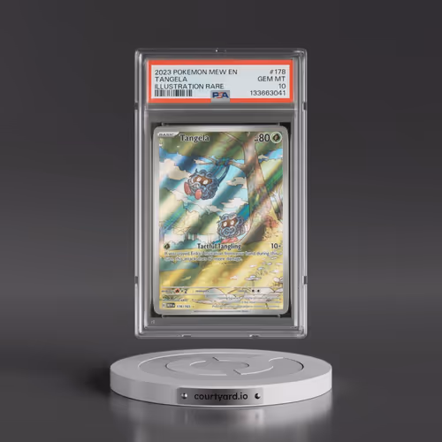 2023 Pokémon Mew EN-151 #178 Tangela - Illustration Rare (PSA 10 GEM MINT)