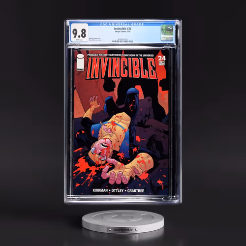 Invincible #24 CGC 9.8 White Pages (Image Comics, 7/05)