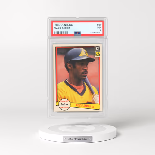 1982 Donruss #94 Ozzie Smith (PSA 7 NM)
