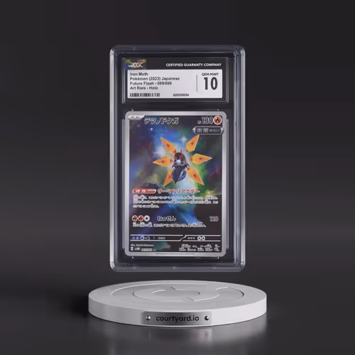 2023 Future Flash #069/066 Iron Moth - Art Rare Holo (CGC 10 GEM MINT)