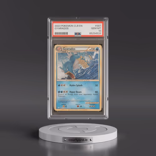 2023 Pokémon Clb-Trading Card Game Classic Blastoise & Suicune EX Deck #007 Gyarados (PSA 10 GEM MIN