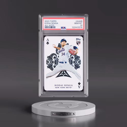 2023 Topps All Aces #AA46 Kodai Senga - Series 2 (PSA 10 GEM MINT)