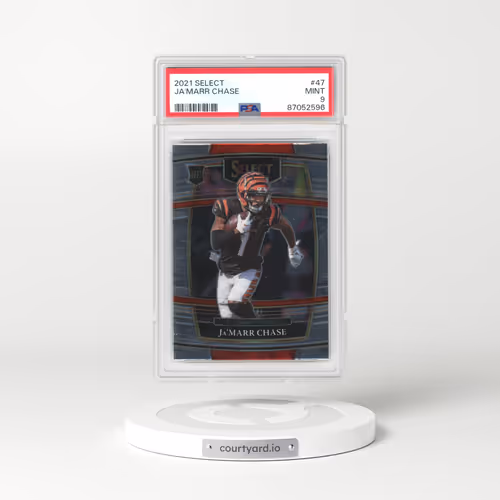 2021 Panini Select #47 JA'Marr Chase (PSA 9 MINT)