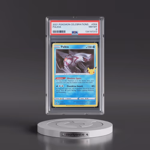 2021 Pokémon Celebrations #004 Palkia (PSA 8 NM-MT)