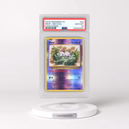 2016 Pokémon XY Evolutions #53 Mew - Reverse Foil (PSA 10 GEM MINT)