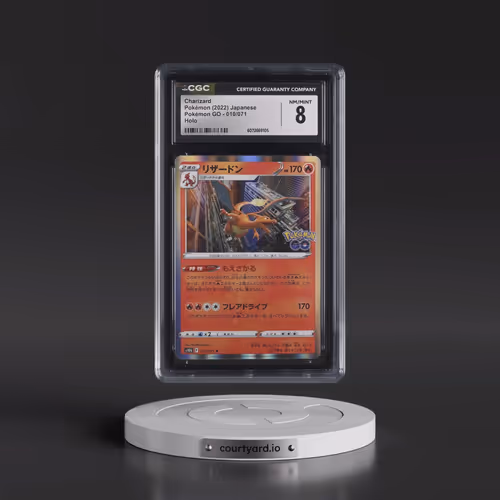 2022 Pokémon GO #010/071 Charizard - Holo (CGC 8 NM-MT)