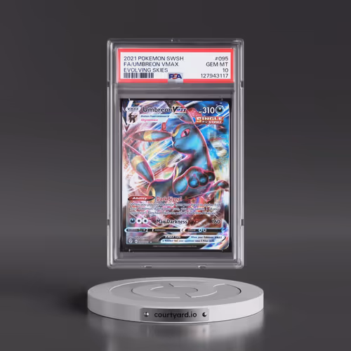 2021 Pokémon Sword & Shield Evolving Skies #095 Umbreon Vmax - Full Art (PSA 10 GEM MINT)