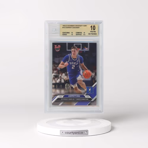 2024-25 Bowman U Now #16 Cooper Flagg (BGS 10 PRISTINE)