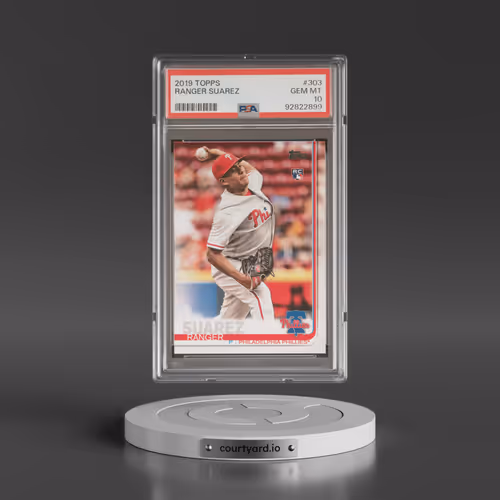 2019 Topps #303 Ranger Suarez (PSA 10 GEM MINT)