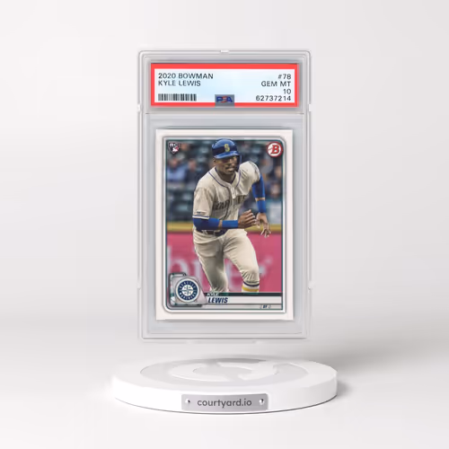 2020 Bowman #78 Kyle Lewis (PSA 10 GEM MINT)