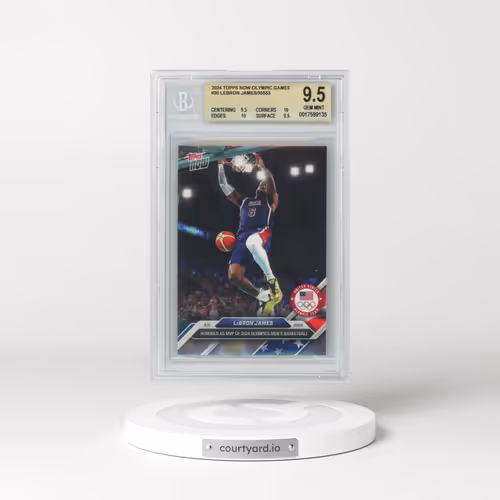 2024 Topps Now Olympic Games #30 LeBron James (BGS 9.5 GEM MINT)