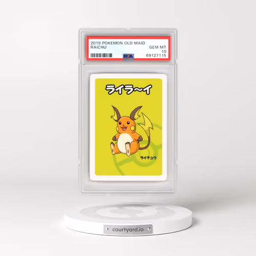 2019 Pokémon Old Maid Raichu (PSA 10 GEM MINT)