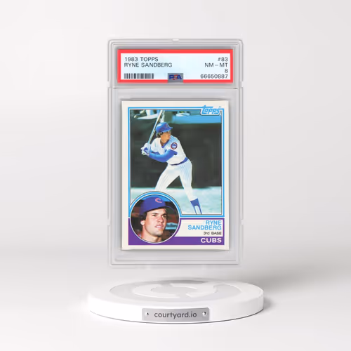 1983 Topps #83 Ryne Sandberg (PSA 8 NM-MT)