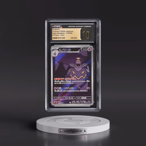 2024 Pokémon Sv6a-Night Wanderer #070 Dusknoir - Art Rare (CGC 10 PRISTINE)
