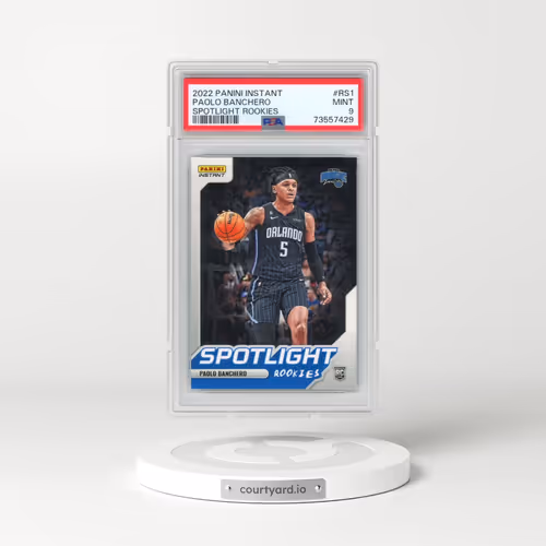 2022 Panini Instant Spotlight Rookies #RS1 Paolo Banchero (PSA 9 MINT)