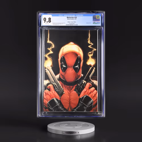 Wolverine #33 CGC 9.8 White Pages (Marvel Comics, 7/23) - Universal Williams "Virgin" Edition