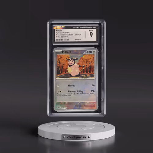 2024 Prismatic Evolutions - PRE EN #081/131 Miltank - Poké Ball Holo (CGC 9 MINT)