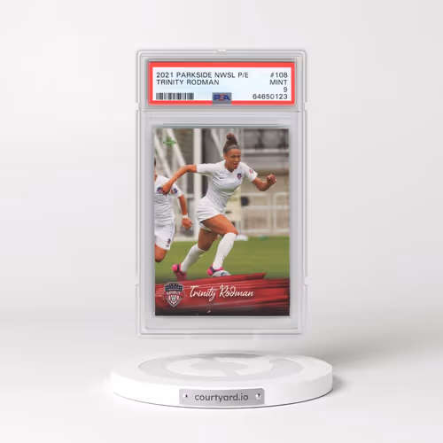 2021 Parkside Nwsl Premier Edition #108 Trinity Rodman (PSA 9 MINT)