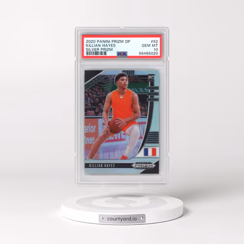2020 Panini Prizm Draft Picks #52 Killian Hayes - Silver Prizm (PSA 10 GEM MINT)