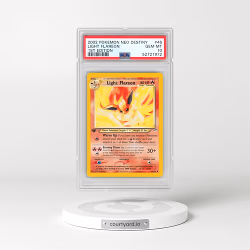 2002 Pokémon Neo Destiny #46 Light Flareon - 1st Edition (PSA 10 GEM MINT)