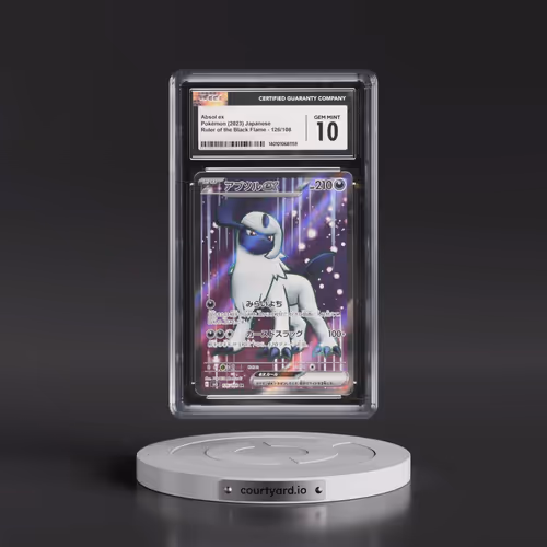 2023 Ruler of the Black Flame #126/108 Absol ex - Super Rare Holo (CGC 10 GEM MINT)