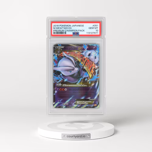 2016 Pokémon Premium Champion Pack #051 M Mewtwo EX - Holo (PSA 10 GEM MINT)