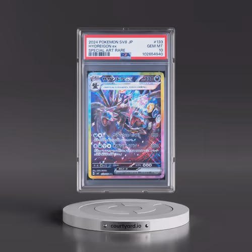 2024 Pokémon SV8-Super Electric Breaker #133 Hydreigon EX - Holo Special Art Rare (PSA 10 GEM MINT)
