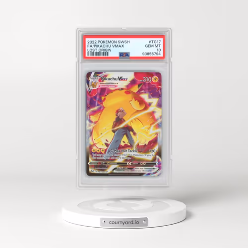 2022 Pokémon Sword & Shield Lost Origin #TG17 Pikachu Vmax - Full Art (PSA 10 GEM MINT)