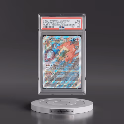 2022 Pokémon Swsh Black Star Promo #262 Charizard Vstar - Full Art Sword & Shield Ultra-Premium Coll