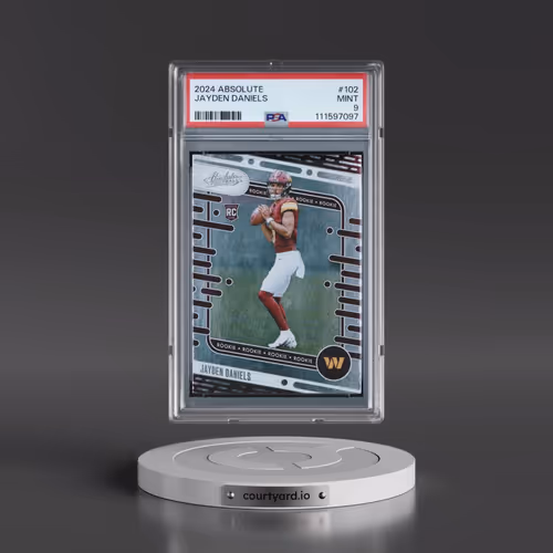 2024 Panini Absolute #102 Jayden Daniels (PSA 9 MINT)