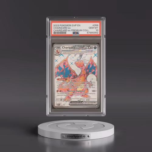 2023 Pokémon Svp EN-SV Black Star Promo #056 Charizard EX - Holo Charizard EX Premium Collection (PS