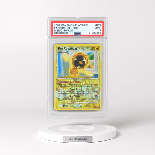 2009 Pokémon Platinum Rising Rivals #RT1 Fan Rotom - Holo (PSA 9 MINT)