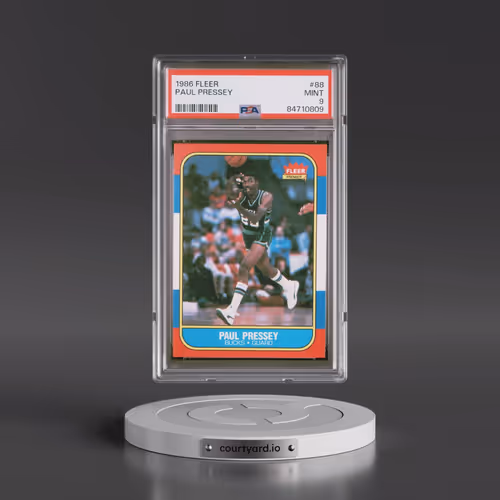 1986 Fleer #88 Paul Pressey (PSA 9 MINT)