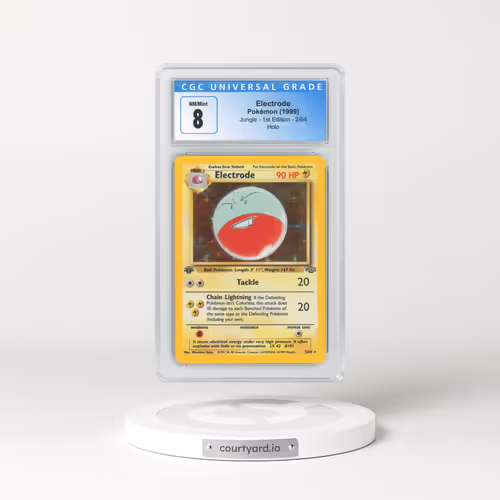 1999 Jungle #2 Electrode - 1st Edition Holo (CGC 8 NM-MT)