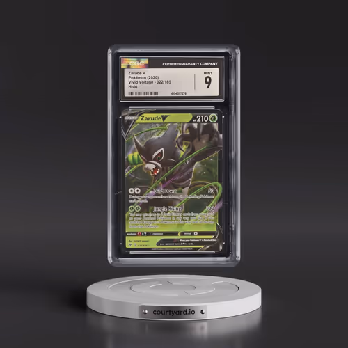 2020 Vivid Voltage #022/185 Zarude V - Holo (CGC 9 MINT)