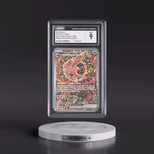 2025 Black Star Promos - Mega Evolution MEP EN #024 Oricorio ex - Mega Charizard X ex Ultra Premium