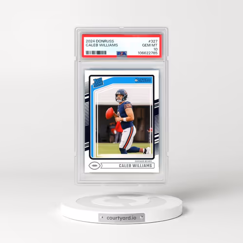2024 Panini Donruss #327 Caleb Williams (PSA 10 GEM MINT)