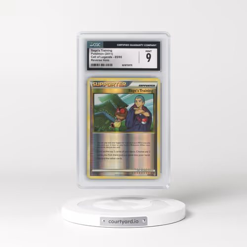2011 Call of Legends #85/95 Sage's Training - Reverse Holo (CGC 9 MINT)