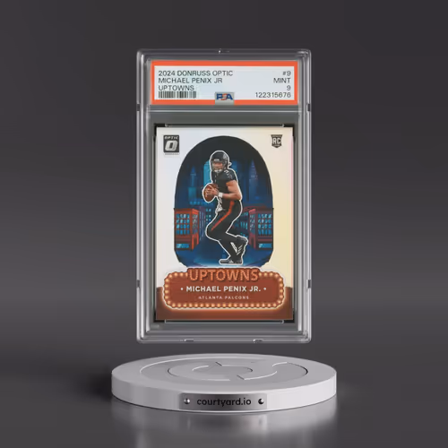 2024 Panini Donruss Optic Uptowns #9 Michael Penix Jr. (PSA 9 MINT)