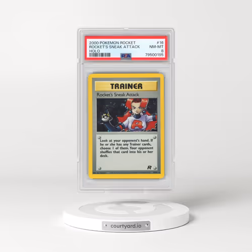 2000 Pokémon Rocket #16 Rocket's Sneak Attack - Holo (PSA 8 NM-MT)