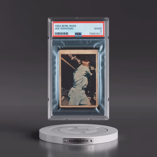 1952 Berk Ross Joe DiMaggio (PSA 2 GOOD)