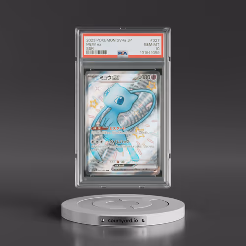 2023 Pokémon Sv4a-Shiny Treasure EX #327 Mew EX - Holo Ssr (PSA 10 GEM MINT)