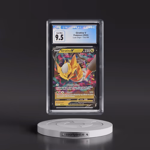 2022 Lost Origin #130/196 Giratina V - Holo (CGC 10 GEM MINT)