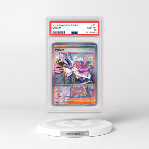 2023 Pokémon Svi EN-Scarlet & Violet #251 Miriam - Special Illustration Rare (PSA 10 GEM MINT)