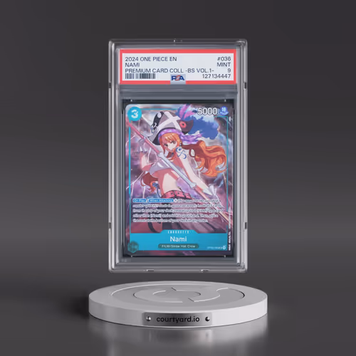 2024 One Piece Premium Card Collection -Best Selection Vol.1 #036 Nami (PSA 9 MINT)