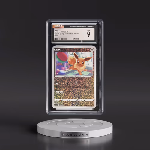 2024 Radiant Energy Special Pack - cs6.1C - Simplified #003/004 Eevee - Holo (CGC 9 MINT)